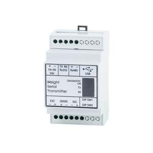 Balance numérique avec interface série RS485 USB 10-30 VDC N.B.C. Elettronica Srl Modèle VSVWST01 VSVWST01 Balance numérique Rs48 - Product Image 1