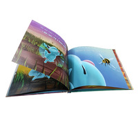 Libros infantiles impresos OEM personalizados al por mayor con alta calidad y encuadernación de cajas