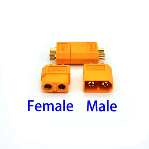 Разъемы XT-60 (штекер и гнездо) для авиационной электроники, регулируемые, типа «банан», XT60-F/<span class=keywords><strong>M</strong></span>, с оболочкой, для литиевых аккумуляторов - Product Image 2