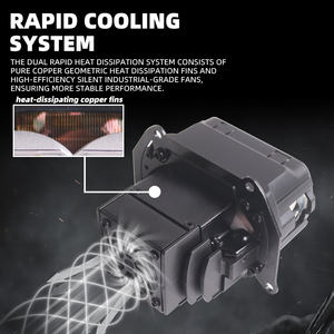 Sanvi B2 68w Led Phares Matrix Lens Four Lamp Cups Design Module 5500k Car Projector Lens Accessories - Product Image 5