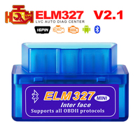 Universal OBD2, lector de código de falla de motor de coche, diagnóstico de plástico ABS para herramienta de escáner BT, probador de batería para modelos de camiones