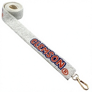 Rock Chalk Correa con cuentas Hecho a mano University of Kansas Spirit Accesorio para Game Day Tailgating y Jayhawks Fans Estilo todos los días - Product Image 2