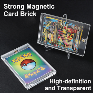 ผู้ถือบัตร ETB อะคริลิคใสที่วางบัตร35PT-180PT การให้คะแนนสำหรับ Pokemon Yu GI Oh กีฬาเบสบอลสำหรับแผ่นการซื้อขาย PSA TCG - Product Image 3