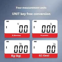 Dynamomètre à ressort SG à affichage quasi numérique portable Mesure push-pull Pression de force de traction pour machine de test