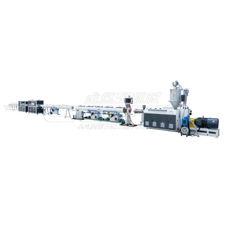 PE 파이프 전기 도관/하수 압출 기계 라인/HDPE 파이프 플라스틱 물 가스 압력 공급 파이프 라인