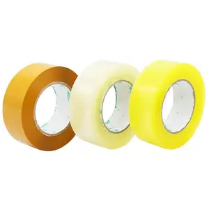 Packaging A Large Number Of Wholesale Tape Transparent Beige Packaging Express Box Sealing Tape Industrial Tape