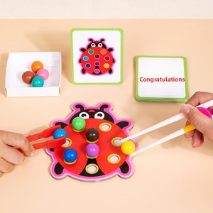 Juego <span class=keywords><strong>de</strong></span> Pinzas <span class=keywords><strong>de</strong></span> Madera para Niños <span class=keywords><strong>de</strong></span> 4 a 6 Años - Juguete Educativo para el Reconocimiento <span class=keywords><strong>de</strong></span> Colores y Habilidades Motoras Finas con Beneficios para el Juego - Product Image 4