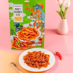 LAKEXIXI-Collations chinoises végétariennes de 9 mois, vente en gros de sachet de bâtonnets de <span class=keywords><strong>gluten</strong></span> épicés Mala Halal Latiao - Product Image 3