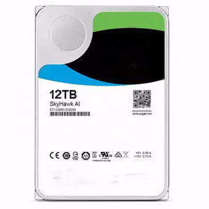 Жесткий диск ST12000VE0008 12 ТБ, жесткий диск CCTV NVR 10 ТБ <span class=keywords><strong>HDD</strong></span> наблюдения 12 ТБ <span class=keywords><strong>HDD</strong></span> 7200 об/мин 256 МБ кэш Sata3.5 "Внутренний жесткий диск - Product Image 1
