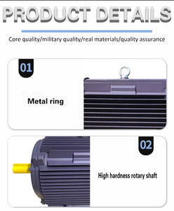 IE3 0.55 KW ~ 37 kW 6 pôles <span class=keywords><strong>mont</strong></span>és sur bride 3 moteurs à courant alternatif à induction triphasés - Product Image 5