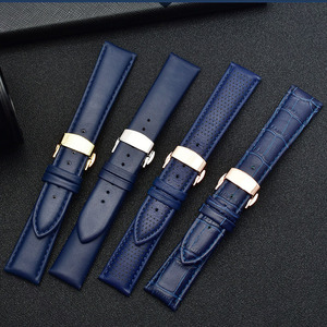 <span class=keywords><strong>Bracelet</strong></span> de <span class=keywords><strong>montre</strong></span> de luxe en <span class=keywords><strong>cuir</strong></span> véritable en acier inoxydable boucle papillon accessoires <span class=keywords><strong>bracelet</strong></span> de <span class=keywords><strong>montre</strong></span> en <span class=keywords><strong>cuir</strong></span> de remplacement 20/22mm - Product Image 2