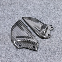 Protège-talons arrière de moto de course en carbone sec 3K autoclavé, durables, avec finition mate et brillante pour CBR1000RR-R 2021-2026