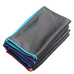 Toalha de secagem de vidro ecológica, popular, para polimento, fibra de carbono, pano de limpeza de microfibra