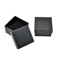 Boîte cadeau pour montre en carton rigide élégante avec couvercle et base, taille personnalisée, avec insert intérieur en blister