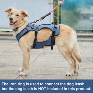 Vente en gros <span class=keywords><strong>Harnais</strong></span> de transport pour chien Grande laisse robuste <span class=keywords><strong>Harnais</strong></span> de sécurité pour chien confortable et handicapé - Product Image 3