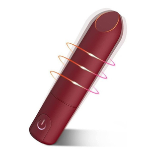 Wasserdichter IPX7 Silikon-Bullet-Vibrator 10-Gang <span class=keywords><strong>Mini</strong></span>-Sexspielzeug Bullet-Vibrator <span class=keywords><strong>Dildo</strong></span> mit G-Punkt- und Klitoris-Stimulator für Frauen - Product Image 1
