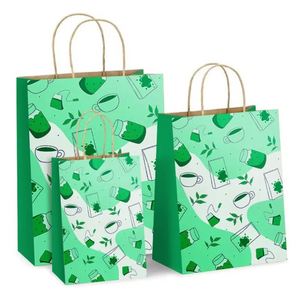 Bolsas de Papel Personalizadas al por Mayor, Bolsas de Regalo, Bolsas de Compras, Bolsas de Papel Kraft para Comida para Llevar con Asa - Product Image 2