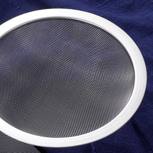 Colador de cocina de acero inoxidable, malla de 20 cm para leche de soja, zumo, comida para bebés, fideos para olla caliente - Product Image 1