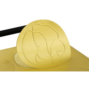 Autocollants <span class=keywords><strong>en</strong></span> vinyle avec logo <span class=keywords><strong>en</strong></span> <span class=keywords><strong>relief</strong></span> <span class=keywords><strong>en</strong></span> feuille d'or, imperméables, réutilisables, brillants, mats, dorés, argentés, pour l'emballage - Product Image 5