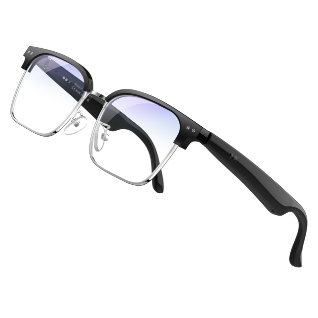 Smart Audio Glasses AI Intelligent Assistant Call IP67 Waterproof BT6.0 Music Slide Touch Control Long Consumer Electronics