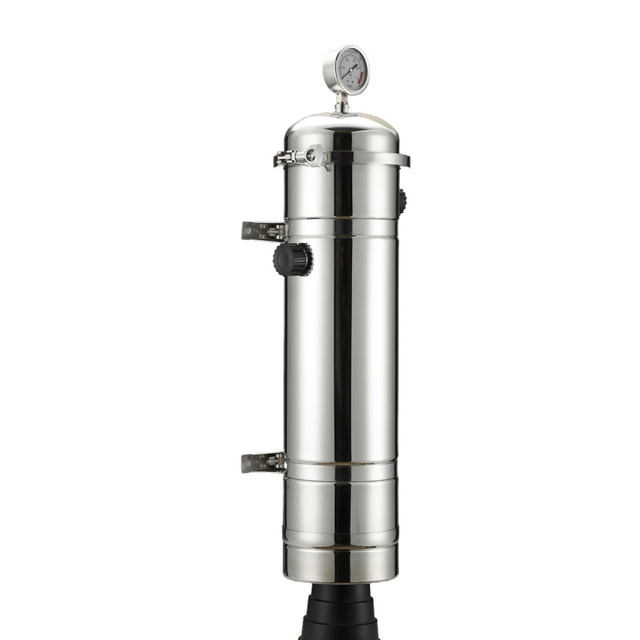 Stainless Steel PVDF UF Hollow Fiber Membrane Housing Manual Self-Cleaning Countertop Household Water Purifier Machine