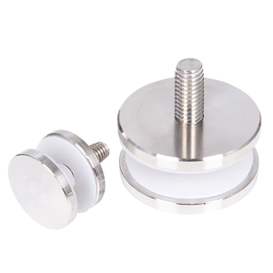 Gương phẳng thủy tinh trang trí dấu hiệu móng tay cố định vít thép không gỉ rắn quảng cáo Nail standoff vít - Product Image 6