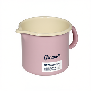 Jarra de leche Riess de 1 litro, color rosa, recipiente para azúcar y crema - Product Image 2