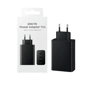 <span class=keywords><strong>Cargador</strong></span> <span class=keywords><strong>Original</strong></span> de 65W Tipo C con Carga Súper Rápida, 3 Puertos USB, Adaptador de Corriente USB C <span class=keywords><strong>para</strong></span> <span class=keywords><strong>Samsung</strong></span> S25 S24 <span class=keywords><strong>S22</strong></span> Note10 <span class=keywords><strong>Ultra</strong></span> - Product Image 1