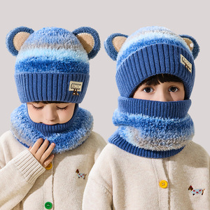 Set di Cappello e Scaldacollo in Maglia di Pile per Bambini, Personalizzabile con Logo, per Ragazzi e Ragazze 4-12 Anni, 17 Anni di Esperienza di Fabbrica - Product Image 1