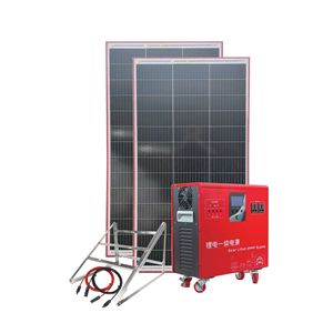 ระบบพลังงานแสงอาทิตย์ลิเธียม 600W แผงโซลาร์เซลล์แบบโมโนคริสตัลไลน์ พร้อมตัวควบคุม MPPT สำหรับใช้ในบ้าน - Product Image 1