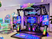 Parc d'attraction Dance Central 3 Jeux à pièces Machine de jeu de musique de danse Simulateur Machine de jeu