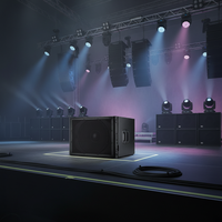 AUDIOPEAK Audio HDL 18-AS Subwoofer professionnel pour sonorisation, enceinte Line Array, alimentation passive, boîtier en bois portable