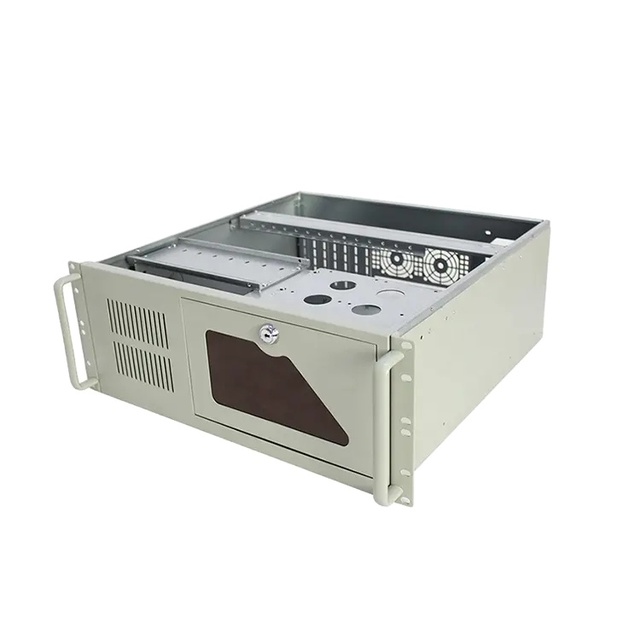 BOCP 19 Inch Industrial Nas Server Case Chassis Storage Amplifier CNC Lathe Machining Wire EDM 4U Sheet Metal Fabrication