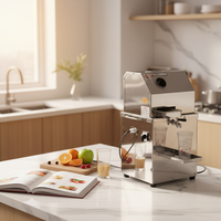 Commerciële, voedselveilige, elektrische, volautomatische fruit- en suikerrietpers van roestvrij staal, PLC-gestuurd, hoge efficiëntie
