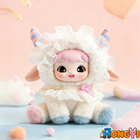 OEM Poupée en peluche vinyle à visage caché la plus populaire, personnalisable, pour cadeau, jouet figurine en peluche sur mesure, surprise mystérieuse