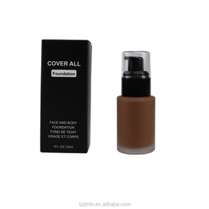 Base de Maquillaje negra con logotipo privado, cosmética, cosmética - Product Image 3