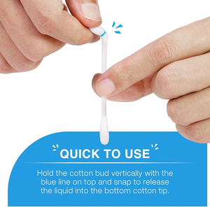 Bastoncini di Cotone Monouso Riempiti di Vitamina E Liquida per Rimozione di Correttori per il Trucco - Product Image 3