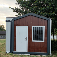 Maisons conteneurs préfabriquées 20 pieds avec murs respirants et épaissis, maison de ferme en kit, bureau extérieur, maison conteneur
