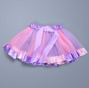 Chica elástica <span class=keywords><strong>Ballet</strong></span> Dancewear Tutus moda colorida hinchada princesa <span class=keywords><strong>Ballet</strong></span> danza tul falda niño niños danza rendimiento desgaste - Product Image 3