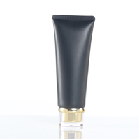 Mode paquet solution Doux Nettoyant Tube En Gros Soins De La Peau Lavage Du Visage Noir Crème Pour Les Mains Tube Du Visage