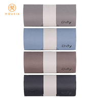 Étui de rangement portable en PU à motif uni pour lunettes de soleil, personnalisé, haut de gamme, léger, imprimé, pour la vente en gros