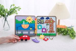 Juguete Educativo Preescolar de Nuevo Diseño para Bebés y Niños, Libro Sensorial de Fieltro con Diseño de Ciervo, Libro de Actividades en Tela 3D para Niños y Niñas de 3 a 6 Años - Product Image 4