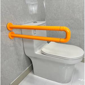 Barres d'appui de salle de bain Yihe en forme de U, en plastique antidérapant, pour personnes âgées et handicapées, support de sécurité pour les toilettes - Product Image 1