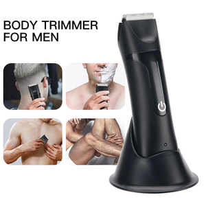 Pritech, recortadora inalámbrica impermeable para hombres, recortadora profesional de vello púbico para la ingle para hombres, eléctrica, logotipo personalizado - Product Image 6