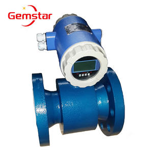 Bidirectionele vooruit-achteruit SS304 water-olie-brandstof RS485 HART <span class=keywords><strong>4</strong></span>-<span class=keywords><strong>20mA</strong></span> puls digitale slimme elektromagnetische debietmeter - Product Image 3