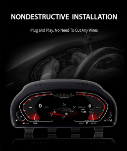 For BMW F10 F11 F18 F06 F12 F13 F01 F02 F03 F25 F26 F15 F16 Digital Dashboard 12.3'' LCD Panel Speedometer Virtual Instrument - Product Image 5