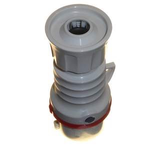 Enchufe Móvil Recto de Plástico Hp 3P+N+T 16A 400V Ip44 con Banda Roja y Conexión a Tierra Estándar - Product Image 3