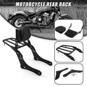 Vente chaude usine - Sissy bar de qualité avec porte-bagages pour <span class=keywords><strong>Kawasaki</strong></span> <span class=keywords><strong>Vulcan</strong></span> <span class=keywords><strong>S</strong></span> VN650 2015-2020 Noir - Product Image 3