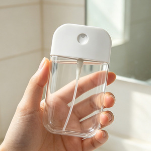 Transparent Spray Bottle Square Pump Dispenser With Spray Head For Toner Personal Care Travel Use - Product Image 3