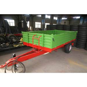 Remorque agricole de 2 tonnes de capacité de charge, type remorquage, transport agricole, niveau de sécurité élevé - Product Image 1